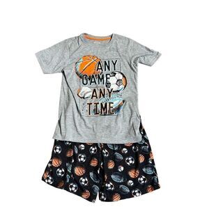 Cat & Jack youth boys sports pajama short set size 12/14